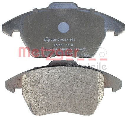 METZGER 1170007 GREENPARTS Bremsbelagsatz, Scheibenbremse